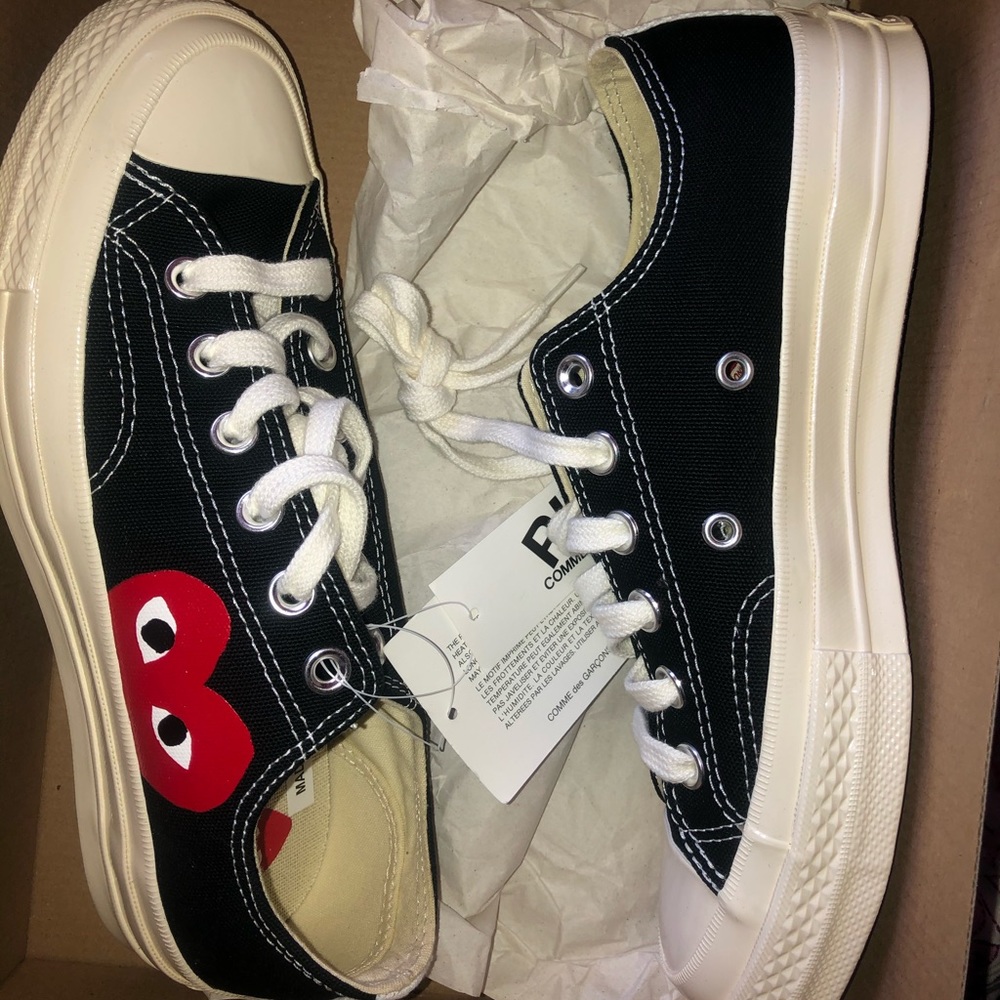 Comme de garcon X converse